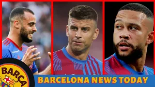 Pique blames Memphis for Barcelona inability to score goals. Barça keen on Arthur Cabral