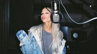 Ariana Grande recording "34+35" (Full Studio Session) [02/03/2020]
