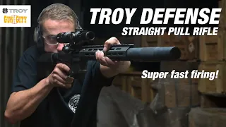 Troy Defense SPR (Straight Pull Rifle) .223 & 300-BLK - Gun Review *LIVE FIRE*