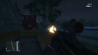 GTA 5: INSANE 5 STAR SHOOTOUT ON TRAIN