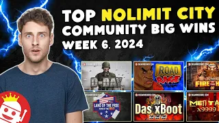 ⚡ Best NOLIMIT CITY BIG WINS Week 6 (2024) | INSANE Collection!