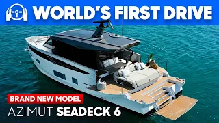 🚀Tested: Azimut’s BRAND NEW Seadeck 6 - Driven, Yacht Tour & Review