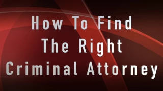 Legal Advice  - How To Find The Right Criminal Attorney - Tom Medrano