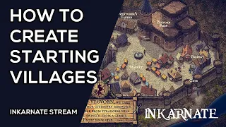 How to Create Starting Villages | Inkarnate Stream