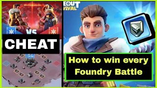 ✅ Biggest CHEAT | Ultimate Guide on Foundry Battle - Whiteout Survival | Win all foundry battle F2P