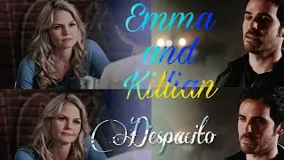 Killian and Emma- Despacito (на русском) || CaptainSwan