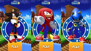 Sonic Dash -  Shadow Vs Boss Battle Eggman Vs Knuckles  Vs Metal Sonic Vs Boss Battle Zazz Gameplay