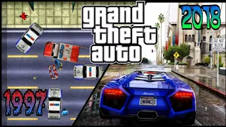 History Of Grand Theft Auto (1997 - 2018)