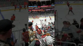 Anaheim Ducks Warmups 10/31/2021