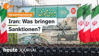 heute journal vom 17.04.2024 Baerbock in Israel, Krankenhausreform, Sanktionen gegen Iran