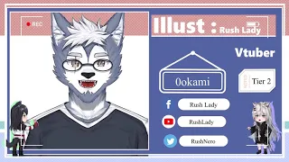 Showcase Live2D Vtuber : 0okami