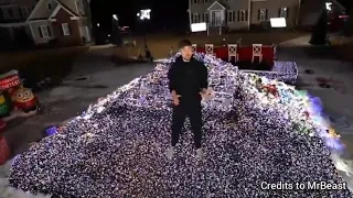mrbeast I Put 1,000,000 Christmas Lights On A House (World Record) - mrbeast new video December 2020