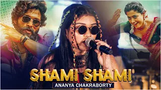 Pushpa: Saami Saami  || Live Singing By - Ananya Chakraborty (SAREGAMAPA) | @AgamaniStudioLIVE  ||