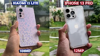 Compare Kamera Xiaomi 12 Lite 108MP vs IPHONE 13 PRO 12MP