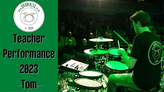 DrumWise Teacher Performance - March 2023 - Tom - Eye Of The Tiger / Rolling In The Deep