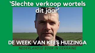 Oekraïne-vlogger Kees Huizinga: ‘Slechte verkoop wortels dit jaar’