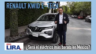 Renault Kwid E-Tech, ¿podrá ser el eléctrico más asequible en México?