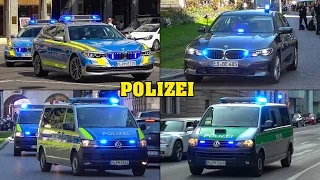 POLIZEI MÜNCHEN im Einsatz! | Alarmfahrten - Unangekündigte DEMO & Polizei in Aktion!