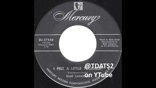 Babe Zaharias – I Felt A Little Teardrop [1953 Country, Western Swing 45]