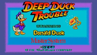 Deep Duck Trouble: Starring Donald Duck walkthrough (Sega Master System/SMS 8bit)