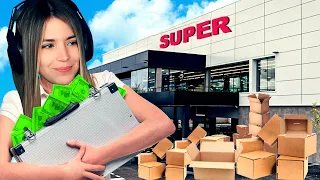 MUJER DE NEGOCIOS 🤑 | Supermarket Simulator