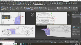 3dsmax Tutorials, Learn 3D Modeling a Car from Scratch in 3dsmax. ( Part 1)