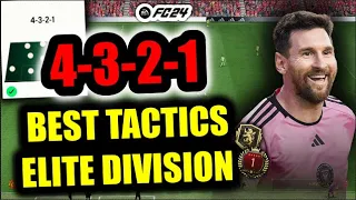 🚨Best 4321 Meta Tactics (Elite Division) on FC 24 for Team of The Season! *Post patch*