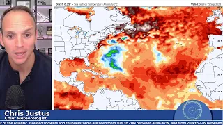 LIVE: TROPICAL THREAT OFF CAROLINA COAST + ACTIVE END TO SEPT