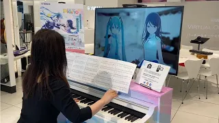 【プロセカピアノ】青く駆けろ！(上級) / まらしぃさん 作曲【弾いてみた】