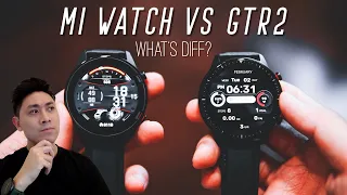 Mi Watch vs Amazfit GTR2: In-Depth Comparison & Which Should You Buy!