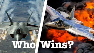 Stealth Fighter Battle: Russia’s Su-57 Vs. America’s F-22 Raptor