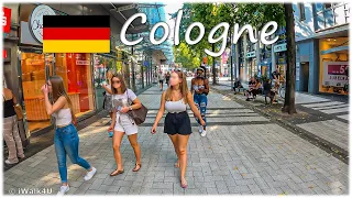 🇩🇪 Cologne City Walking Tour 🏙 4K Walk During Corona Pandemic ☀️ Germany 🇩🇪 (Sunny Day)