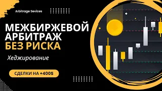 Межбиржевой арбитраж | +400$ без риска | Хеджирование фьючерсами | Бот для поиска спредов