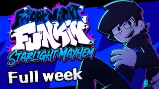 Friday Night Funkin' - Starlight Mayhem Full Week (No Misses) [HARD] No Cutscenes