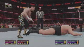 WWE 2K18 PS5: Latino Heat & Macho Man VS Andre & Mark Henry