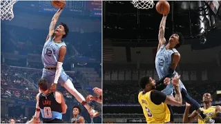 JA MORANT POSTER DUNKS (AND ALMOST POSTERS)!