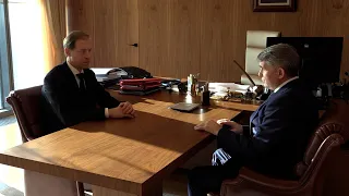 Глава Чувашии встретился с федеральным куратором региона Денисом Мантуровым