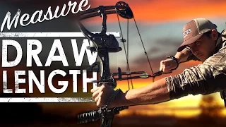 How to Measure Draw Length on a Compound Bow | The Sticks Outfitter | EP. 32