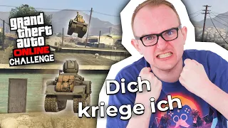 In der ENGEN VERFOLGUNG! | GTA Challenge Panzerfangen