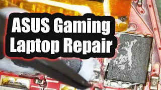 Another Asus Gaming laptop not powering on - Motherboard repair