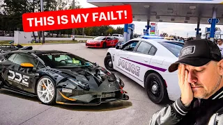 POLICE PULL OVER LAMBORGHINI OWNER BECAUSE …