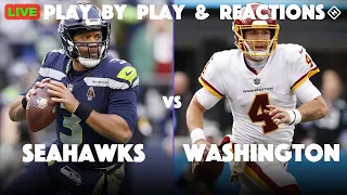 Seattle Seahawks vs Washington Football Team Live Play-By-Play & Reactions