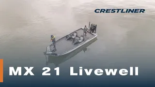 Crestliner MX 21 Livewell | Pro Angler John Cox | #Shorts