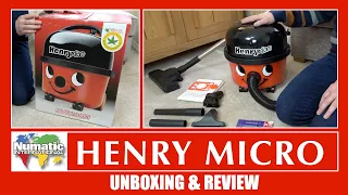 Henry Micro Vacuum Cleaner Unboxing & Review