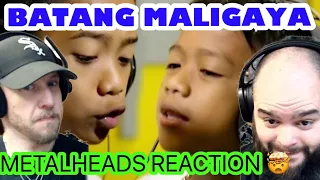 BATANG MALIGAYA - MANGARAP KA 🤯🤯🤯😱 kid has BARS!!! Metalheads reaction