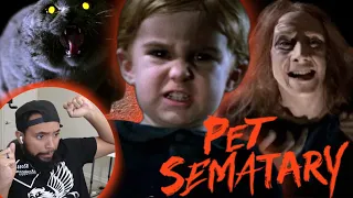 Pet Sematary 1989 Movie Reaction - The killer baby was on one lmao