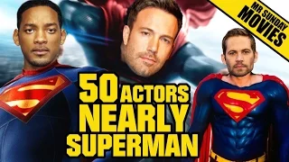 50 Actors Nearly Cast As SUPERMAN