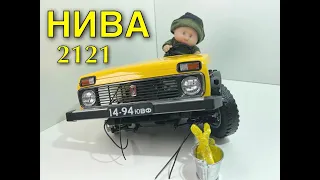 ВаЗ 2121 НИВА сборка №23 №24 №25 №26 (Vaz 2121 Niva) Model Hachette 1:8