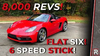 The 2021 Porsche 718 Boxster GTS 4.0 is Top Down Motoring Perfection