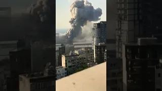 beirut blast explosion